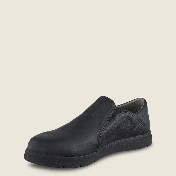 Red Wing Mens Zero-g Lite - Safety Toe - Slip-on Black - 6839AMRGJ